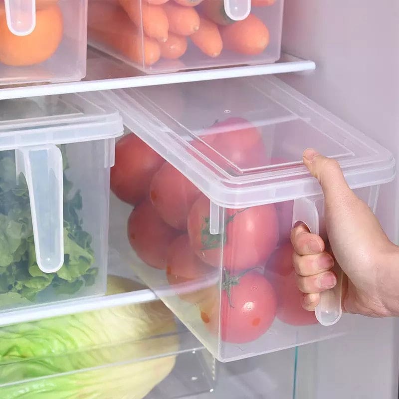 Kitchen Transparent PP Storage Box, Food Container Refrigerator Storage Box, Home Organizer Food Container, Grains Beans Storage Sealed Container Kitchen Transparent PP Storage Box, Food Container Refrigerator Storage Box, Home Organizer Food Container, Grains Beans Storage Sealed Container